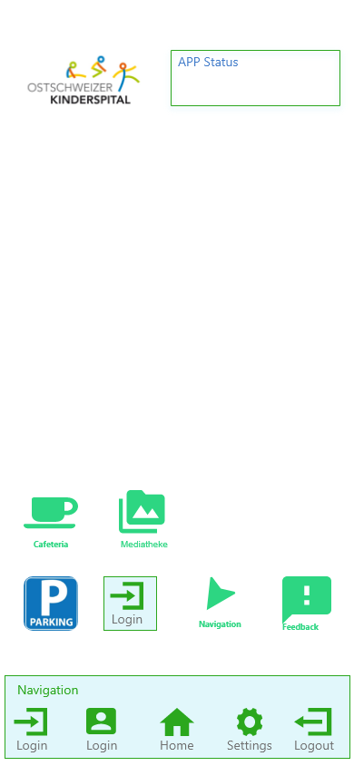 KISPI-App Home Screen